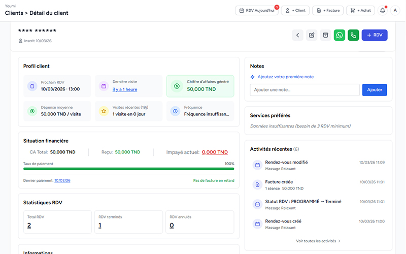 Youmi – Daily business management